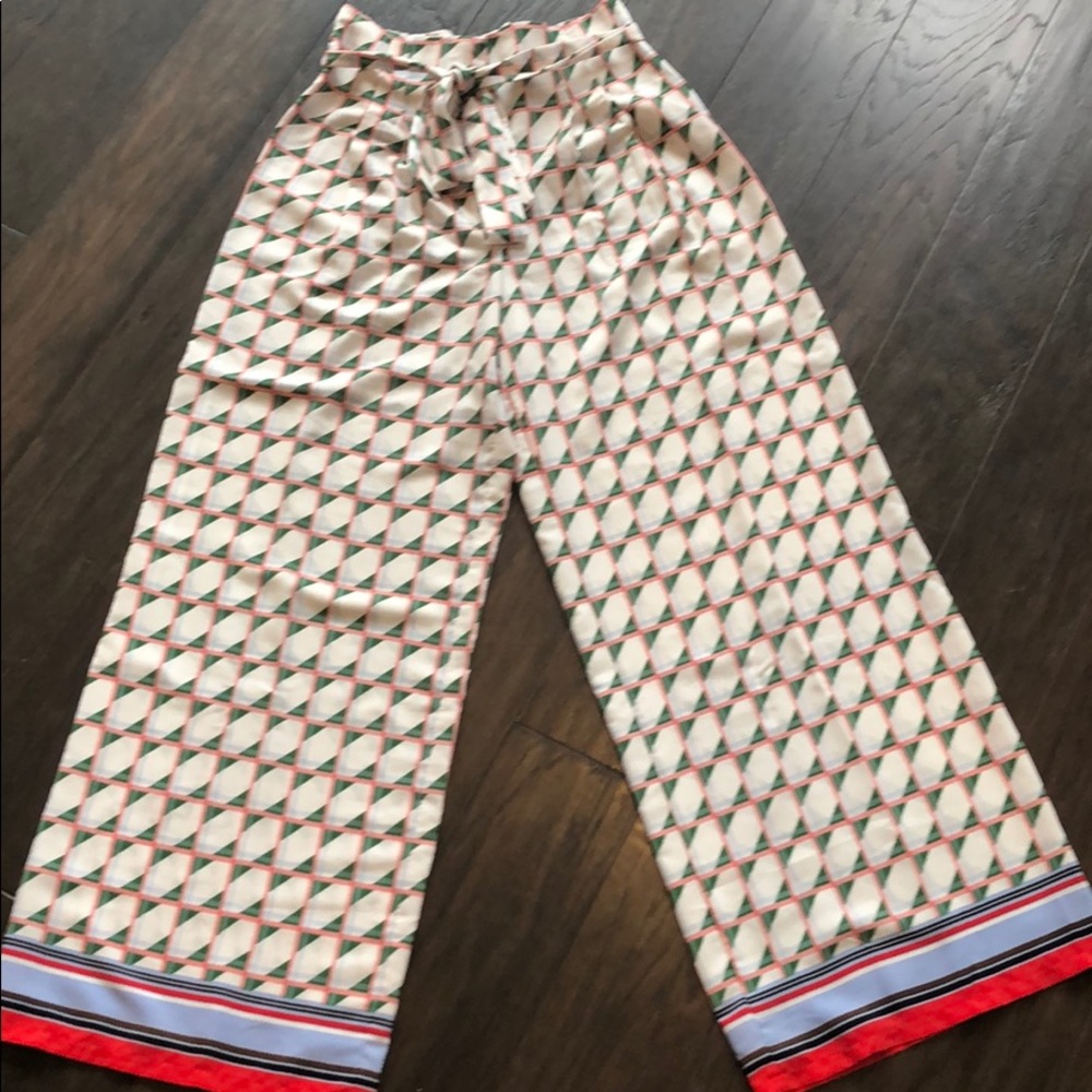 High waisted palazzo pants